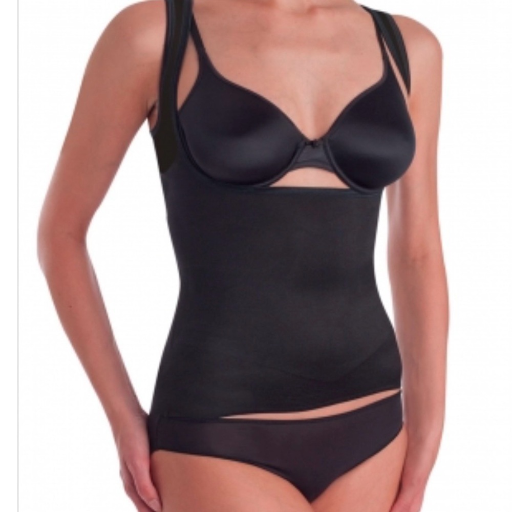TC Fine Intimates "Even More" Torsette Black Size Medium